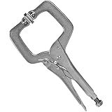 E-Value  C型ロッキングプライヤー パット付 ERC-275S