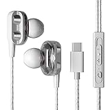 IosおよびAndroidスマートフォン用マイクロフォンタイプC有線イヤフォン付きイヤーヘッドホンのイヤホンラップトップMp3ゲーミングウォークマン G3
