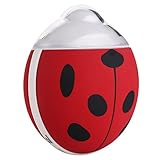 YidingポータブルBeetle Hand Warmer withナイトライトかわいい充電式3500 mAhパワーバンク レッド MN-lfb-20180123-1-04