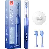 Oclean Ease S 電動歯ブラシ 音波 Type-C充電 120日間使用 IPX7防水 替えブラシ3本付 口腔ケア 旅行用 (ブルー)