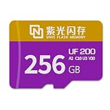 UF 200 256GB マイクロSDカード 読込180MB/s 書き込み160MB/s A2クラス 4K/8K撮影対応 業務用カメラ・防犯システム・ドローン用