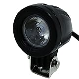 10W DC10?30V LEDワークライト 丸型　マリンデッキ