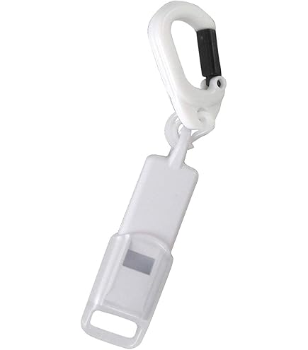 Amazon.co.jp: アルミ LED ライト & ホイッスル カラビナ キーホルダー