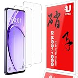 【2枚セット】UNEED oppo a3 5g フィルム 貼り付け簡単 oppo a3 5g 用の ガラスフィルム 気泡ゼロ/ケースと干渉せず 硬度9H/飛散防止/指紋防止