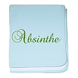 CafePress – Absinthe幼児毛布 – スーパーソフトベビー毛布、新生児おくるみ ブルー 061758324225CD2