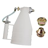 Dovewill セメント　噴霧器　スタッコ　ホッパー　コーティング　スプレーガン　壁　コンクリート　ツール　プラスチック製　高品質