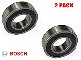 Bosch b1450 Plungeルーター交換用ボール軸受# 3600905512 (2パック)