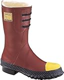 Honeywell Safety 6147-10 Ranger Rubber Insulated Pac Men's Boots with Steel Toe, Size-10, Red by Spe
