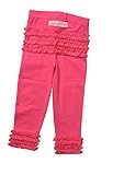 Rufflebutts　ラッフルバッツ　レギンス　お尻＆足首にフリフリフリル　 (キャンディピンク, ２T/3T) [並行輸入品]