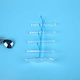 Kicode サングラス メガネラック ディスプレイスタンドホルダー 棚ショー眼鏡 眼鏡日グラスストレージオーガナイザー