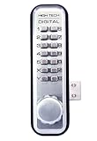 No.5100 デジタル面付錠 SC 標準ラッチ/HSサムターン
