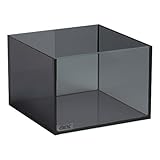 ジェックス グラステリアメダカ 上見 スモークガラス採用(4面) メダカ室内飼育用水槽 上から...