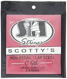SIT STRINGS SC6C6TH ラップスチール用セミフラット弦 NON-PEDAL C-6TH TUNING (SIT ストリングス)