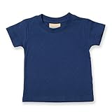 Larkwood Baby/Childrens Crew Neck T-Shirt / Schoolwear (24-36) (Navy) by Larkwood