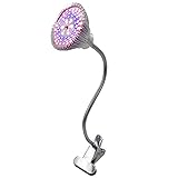 植物育成用LEDランプ 12W LED植物育成ライト 360度調節可能 水耕栽培ランプ 室内用 プラントライト 園芸 室内栽培ランプ 三つの波長 (12W)