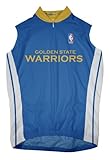 NBA Golden State WarriorsメンズノースリーブAway Cycling Jersey XL