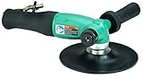 Dynabrade 52657 7-Inch 178 mm Diameter Right Angle Disc Sander, 1.3 HP, 6000 RPM, Side Exhaust, 5/8-