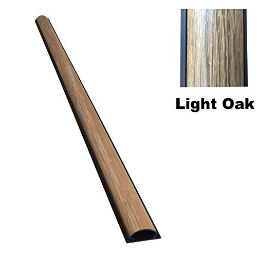 ChordSavers ChordSaver Floor Cord Cover Color Light Oak Length 36