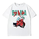 [ESPRY] Akira Otomo Katsuhiro アキラ アニメ 漫画 Tシャツ メンズ レディース Tシャツ 夏服 スポーツ トップス プリント 無地 ゆったり ファッション 大きいサイズ 肌着 男女兼用