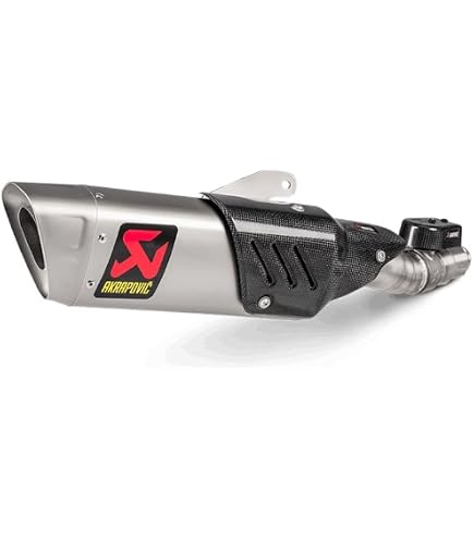 Amazon | AKRAPOVIC(アクラポヴィッチ) スリップオンマフラー チタン
