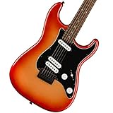 Squier by Fender エレキギター Contemporary Stratocaster® Special HT, Laurel Fingerboard, Black Pickguard, Sunset Metallic ソフトケース付き