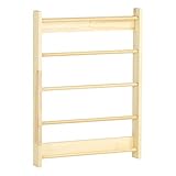 arne ラダーラック 壁掛け ウォールラック 北欧 収納 はしご 600-5 ナチュラル