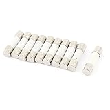 uxcell セラミックチューブ　スローブローヒューズ　250V 315mA T315mA　10個