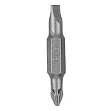 Vermont American 16259 Phillips No. 1 Size 6 to 8 Slotted Double-ended Extra-hard Bit, 5-Pack [並行輸入品