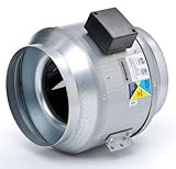 Fantech FKD 10 Inline Mixed Flow Duct Fan, 910 CFM 115/1/60, 10" [並行輸入品]