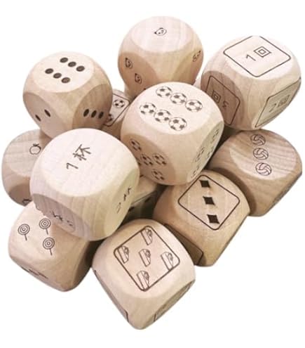 Amazon | 【オリジナルオーダーサイコロ】 【オリジナル彫刻