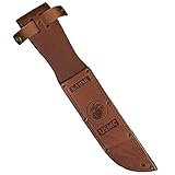 Ka-Bar USMC Leather Sheath, Brown, 7-Inch by Ka-Bar