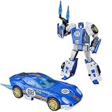 トランスフォーマー コラボレーティブ ホットウィールズ x トランスフォーマー エルセグンドクーペ、デラックスクラス 5インチ ロボットアクションフィギュア レースカーに変身、対象年齢8歳以上。