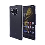 AQUOS R7 SH-52C スマホケース クリア カバー 耐衝撃 薄型 耐熱性 シンプル 高光沢 軽量 ハード ポリカーボネート ストラ