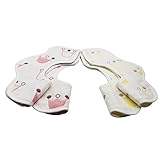 babyベビービブ食事 ベビー６重　柔らかい360度回転可よだれかけ スナップビブ　４枚セット　5枚セット (4枚 クラウン)