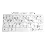 スリム マルチメディア USB 有線外付けキーボード ノートブック ラップトップ PC コンピュータ g502