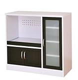 【シンプルテーストのキッチン商品】　食器棚CTS90-90G