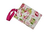 Caught Ya Lookin' Nursing Cover, Pink Hoot Owls by Caught Ya Lookin'