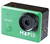 MAPIR Survey3N NDVI マッピングカメラ RGN レッド+グリーン+近赤外線フィルター 8.25mm f/3.0 歪みなし 狭い角度 GPS タッチスクリーン 2K 12MP HDMI WiFi PWMトリガー ドローンマウント