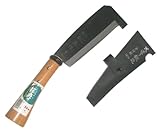 鋼典 鋼付箸付鉈 180mm C-7