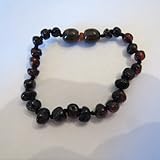 Baltic Amber Baby Bracelet by Momma Goose (Cherry) by Momma Goose