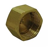 Jones Stephens Corporation C74002LF Lead Free 3/8" Brass Compression Cap, Small, [並行輸入品]