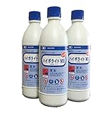 サンケミファ 次亜塩素酸ナトリウム10％ 500ML ハイポライトM10 3本