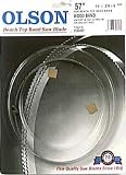Olson Saw WB55357BL 1/4 by 0.014-Inch 6 TPI Hook Wood Band Saw Blade [並行輸入品]