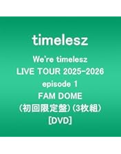Amazon.co.jp: We're timelesz LIVE TOUR 2024 episode0 (初回限定盤