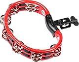 MEINL Percussion マイネル タンバリン Traditional ABS Tambourine Steel Jingles Red TMT2R 【国内正規品】