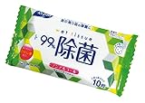 【ケース品】ライフ堂プラス(Life-do.Plus) リファイン ノンアルコール除菌ポケットウエットティッシュ 10枚1P×180入 920421