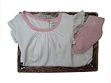 ラルフローレンの子供服　POLO　RALPHLAUREN　ベビー　女の子　ギフトセット（半袖）　９０ｃｍ [並行輸入品]