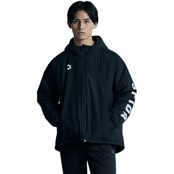 Amazon | [スフィーダ] コート TEAMPres パデッドフルジップジャケット