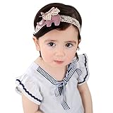 Ochine ベビー 蝶結び ヘアバンド ヘアアクセサリー 赤ちゃん 髪飾り 髪留め 新生児 出産お祝い バースデー 100日記念 記念撮影 お宮参り 初節句に