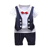 子供服 ベスト Tシャツ Tシャツ＆パンツ 上下セット 半袖 ショートパンツ ネクタイ付き 男の子 赤ちゃん 可愛い 夏 3色